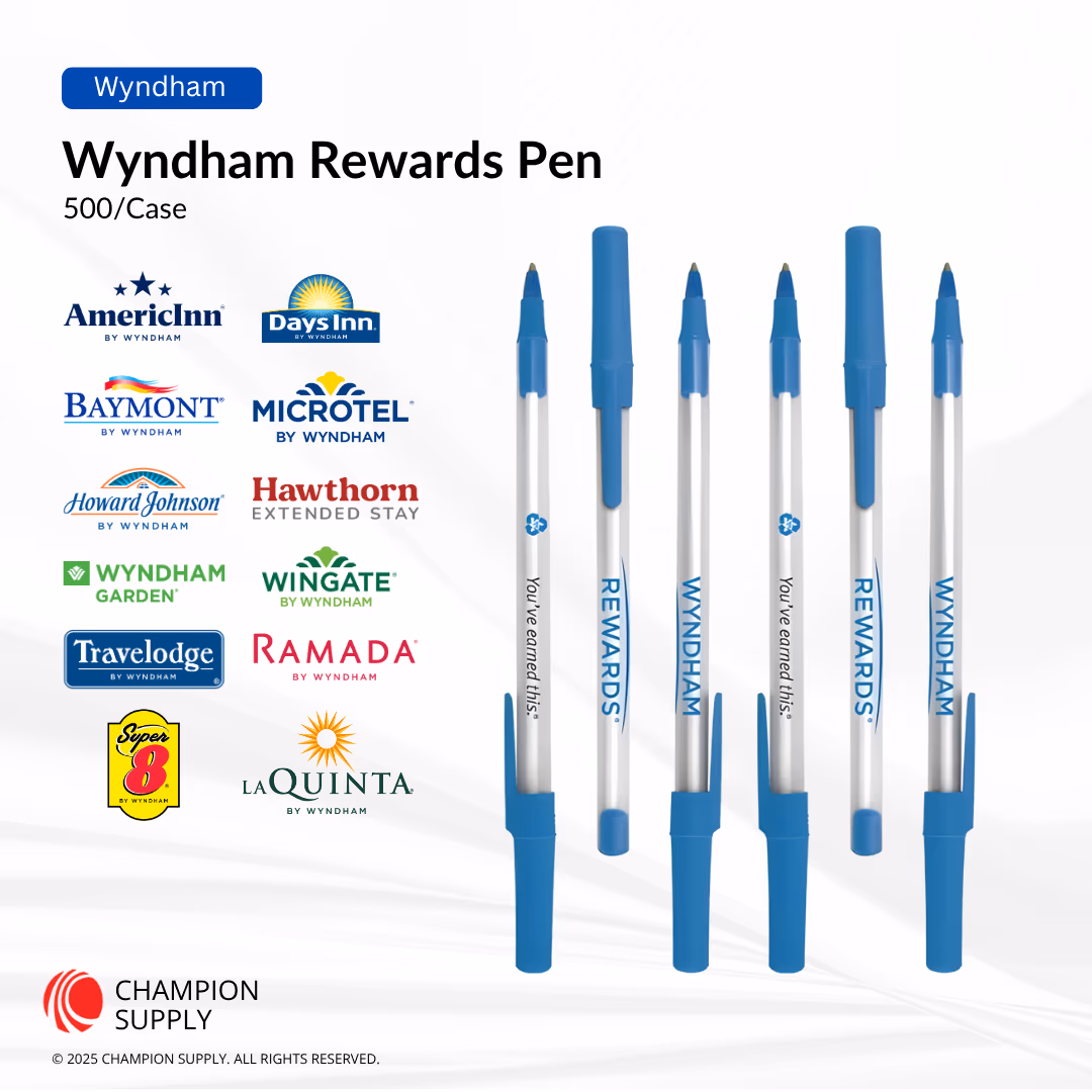 WYN Pen Wyndham Rewards 500/Case